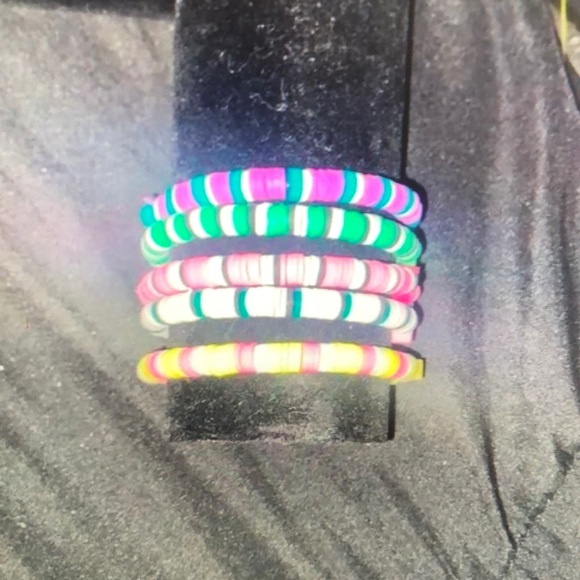 Other - Colorful Beaded Bracelet Set